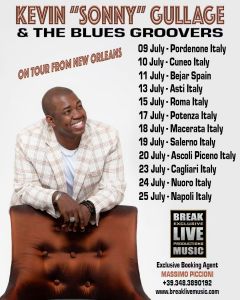 KEVIN "SONNY" GULLAGE & THE BLUES GROOVERS